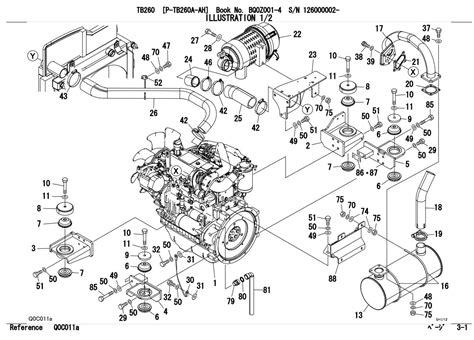 takeuchi tb260 parts list